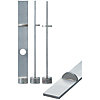 Stainless Steel Baffle Boards With Partition -Tapered Screw Plug Type-